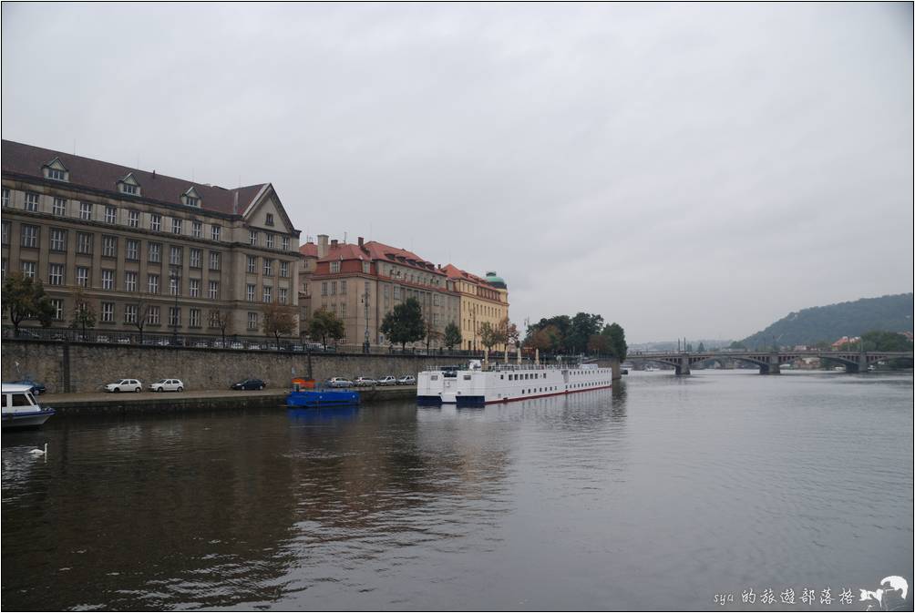 捷克 czech 布拉格的伏爾他瓦河