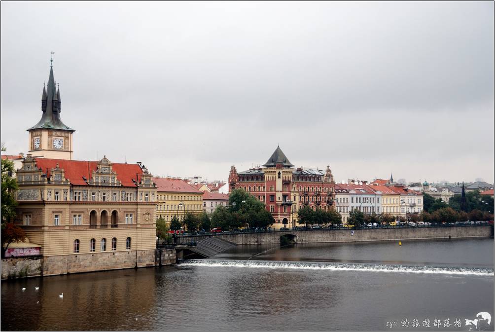 捷克 czech 布拉格的伏爾他瓦河