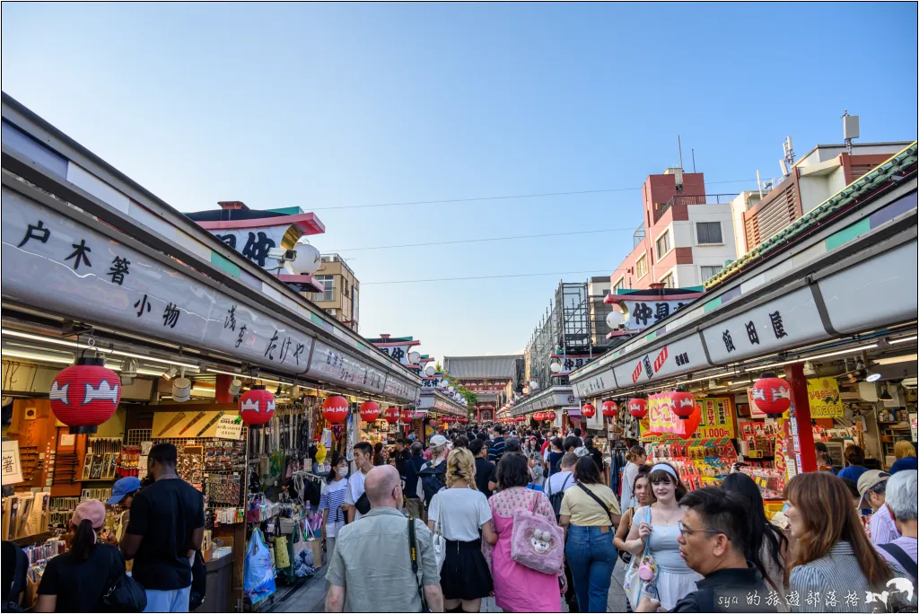 東京 淺草寺 雷門 仲見世通商店街