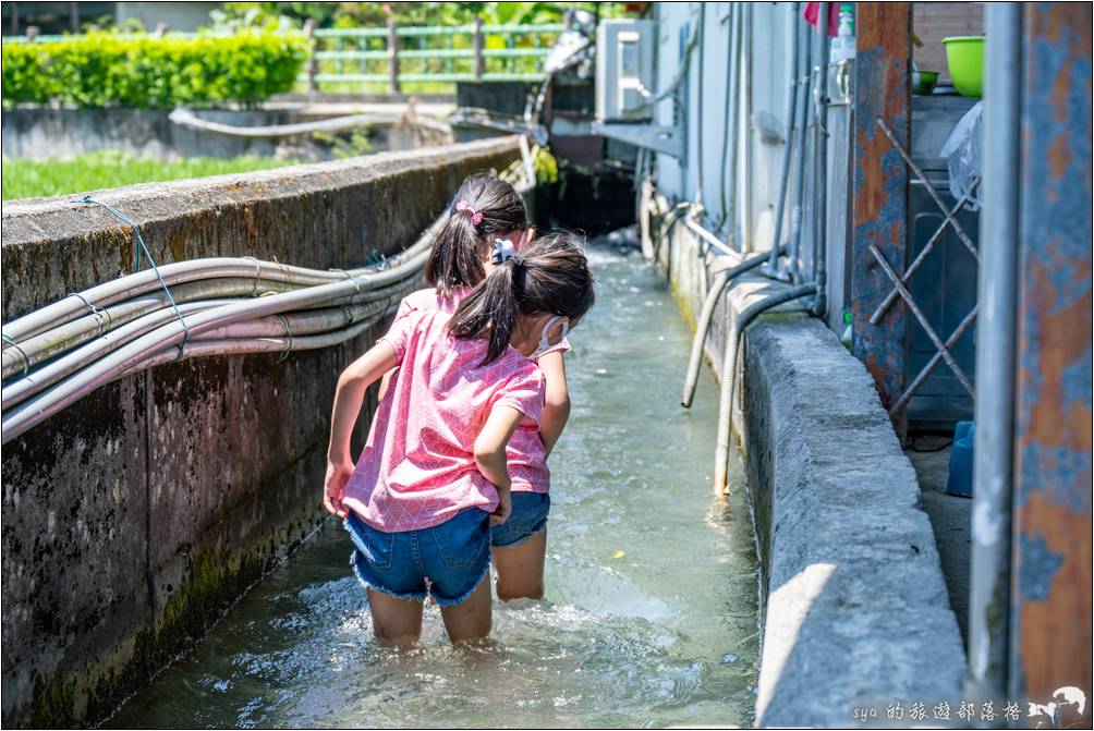 蓮城蓮花園 水圳泡腳戲水