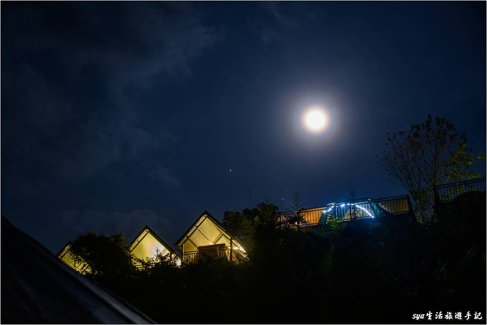 天闊營地的視野與景觀