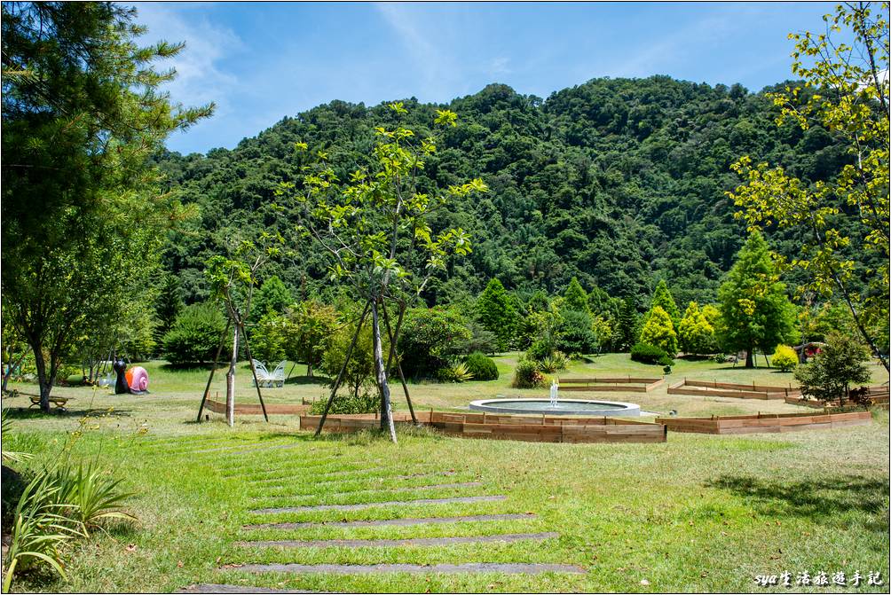 雲水渡假森林的小花園