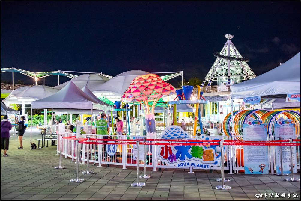 夜晚的兒童新樂園