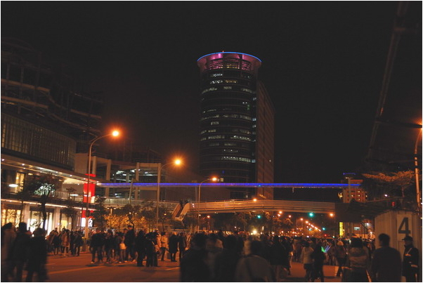 【台北 景點】2008 跨年。台北 101