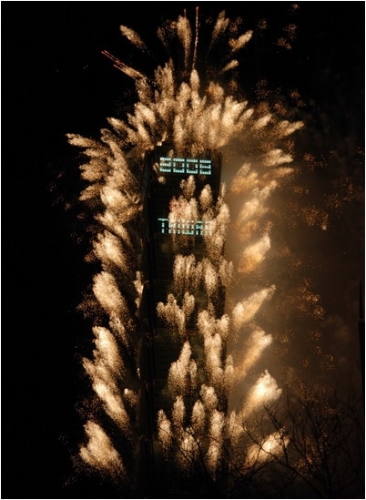 【台北 景點】2008 跨年。台北 101