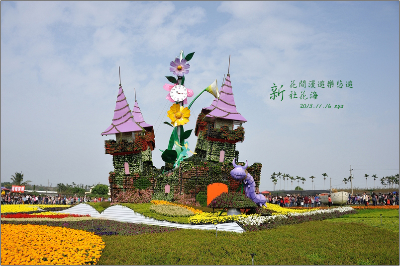 新社花海 | 2013台中國際花毯節