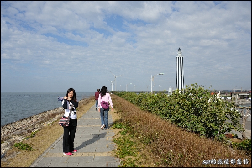 【彰化 景點】芳苑燈塔 (王功燈塔)。王功漁港