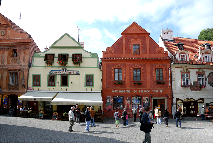 【捷克】童話小鎮 Cesky Krumlov (庫倫洛夫 / 庫倫諾夫 / 克魯姆洛夫)