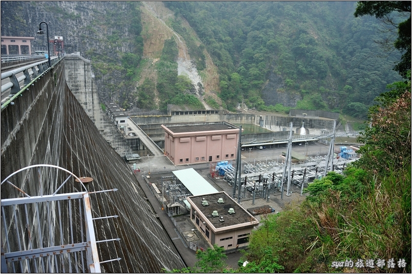 日月潭水力發電及水庫分布