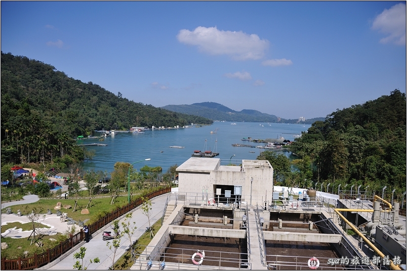 日月潭水力發電及水庫分布