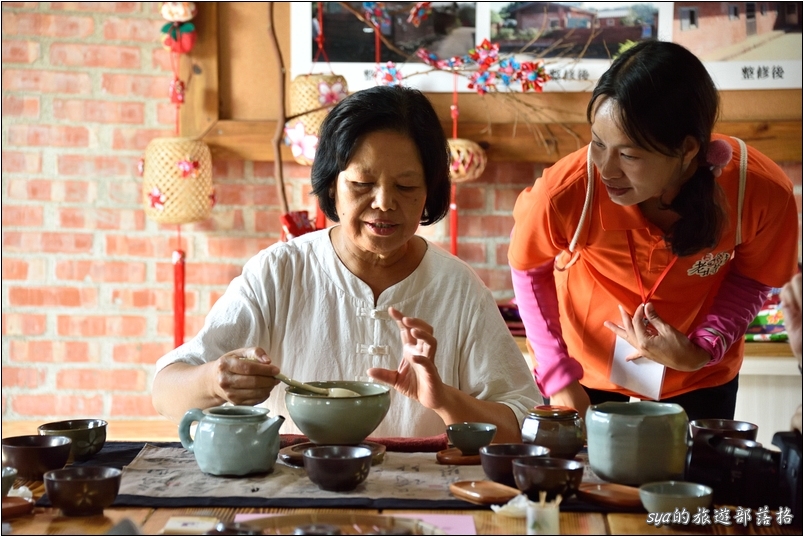 【苗栗 景點】貓裏老時味。銅鏡社區手作橘饅頭、大碗泡茶體驗