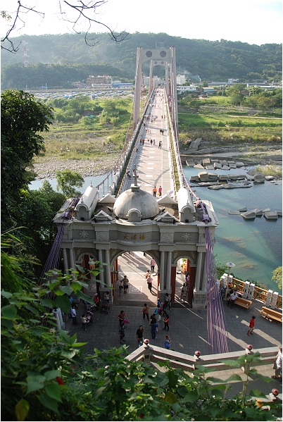 【桃園 景點】大溪橋 | 巴洛克式的線條
