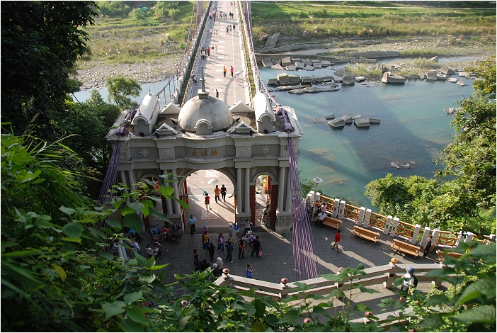 【桃園 景點】大溪橋 | 巴洛克式的線條