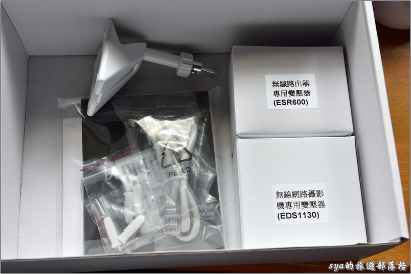 一手輕鬆掌握宅內狀況。EnGenius EBK1 (ESR600 + EDS1130)