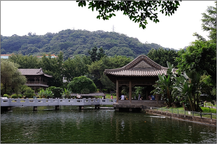 【台北 景點】故宮的前庭。至善園