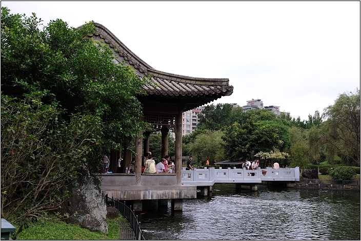 【台北 景點】故宮的前庭。至善園