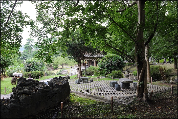 【台北 景點】故宮的前庭。至善園