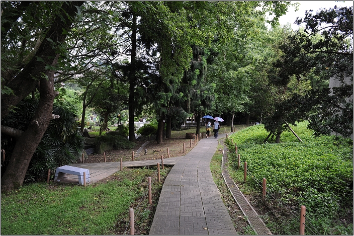 【台北 景點】故宮的前庭。至善園