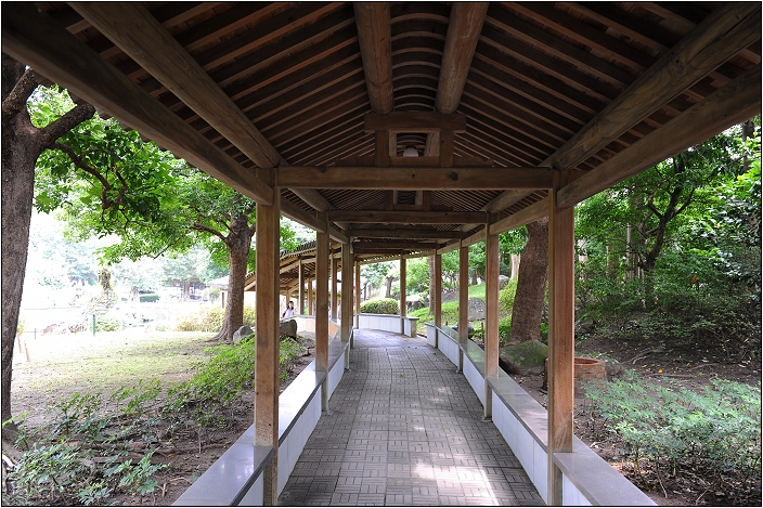 【台北 景點】故宮的前庭。至善園