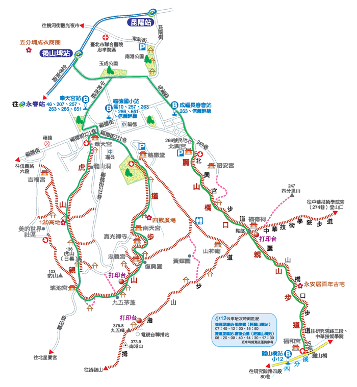 【台北 景點】虎山步道 | 夏季可賞螢火蟲，也可九五峰健行登頂遠眺101的夕照