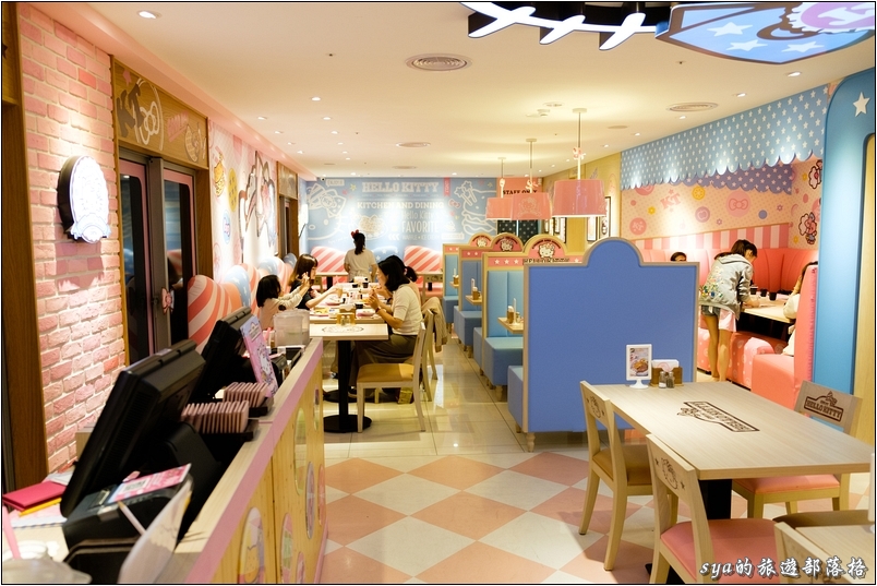 【台北 餐廳】粉紅色的幻想。Hello Kitty Kitchen And Dining