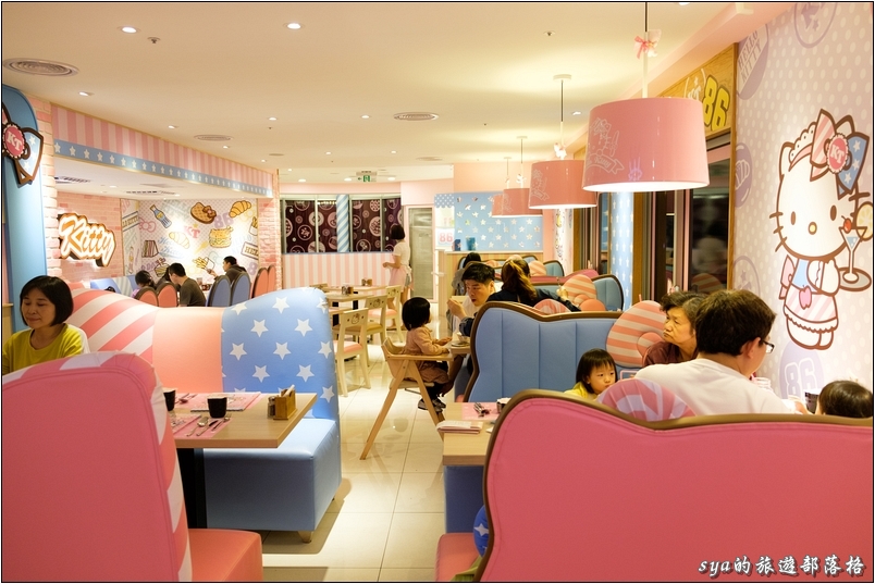 【台北 餐廳】粉紅色的幻想。Hello Kitty Kitchen And Dining