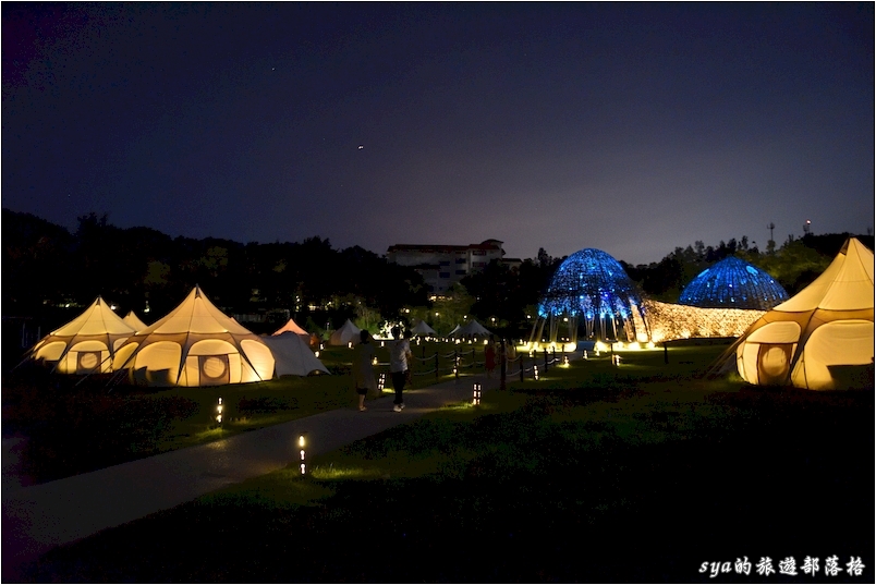 【苗栗 豪華露營】 勤美學 山那村 CMP Village | 尋找屬於你的一千零一夜