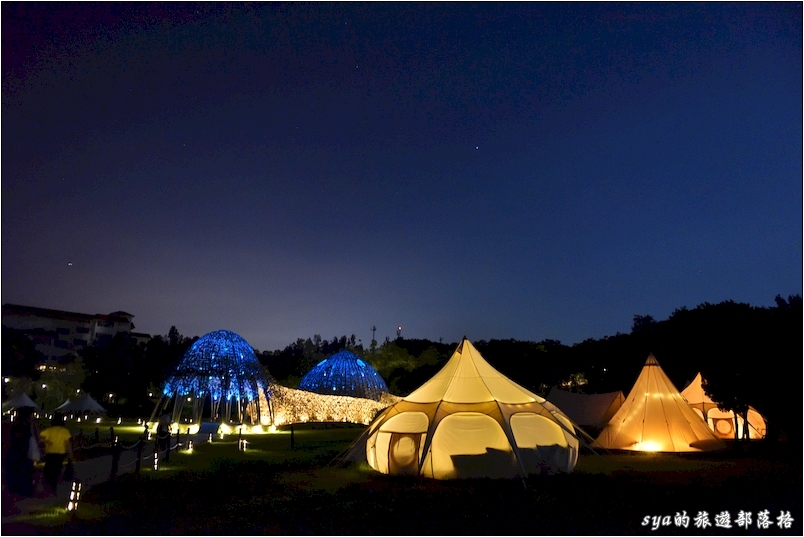【苗栗 豪華露營】 勤美學 山那村 CMP Village | 尋找屬於你的一千零一夜