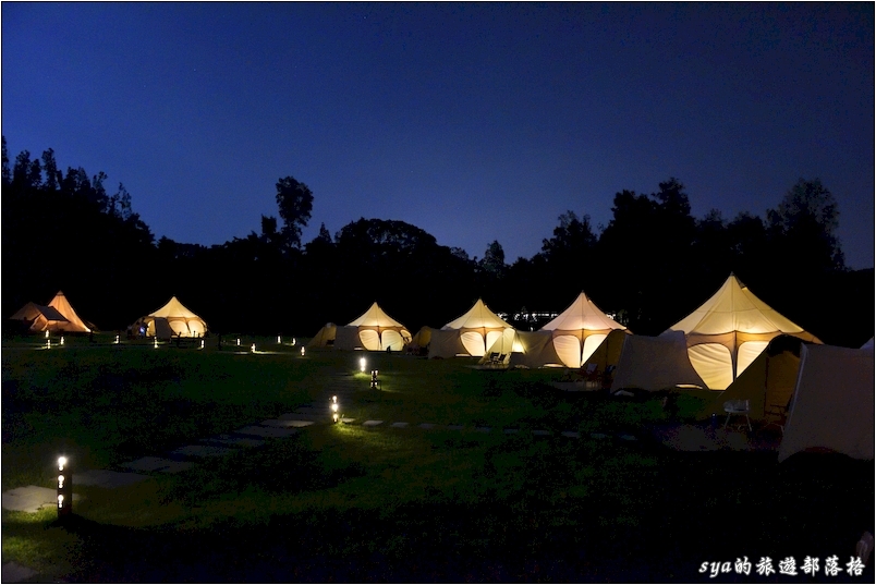【苗栗 豪華露營】 勤美學 山那村 CMP Village | 尋找屬於你的一千零一夜