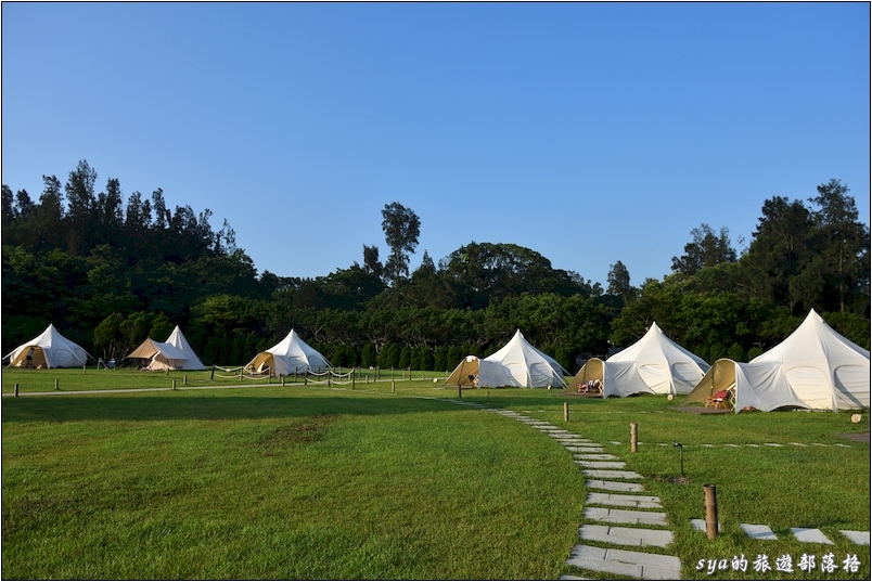 【苗栗 豪華露營】 勤美學 山那村 CMP Village | 尋找屬於你的一千零一夜