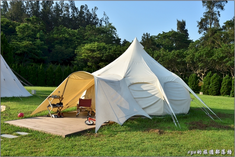 【苗栗 豪華露營】 勤美學 山那村 CMP Village | 尋找屬於你的一千零一夜