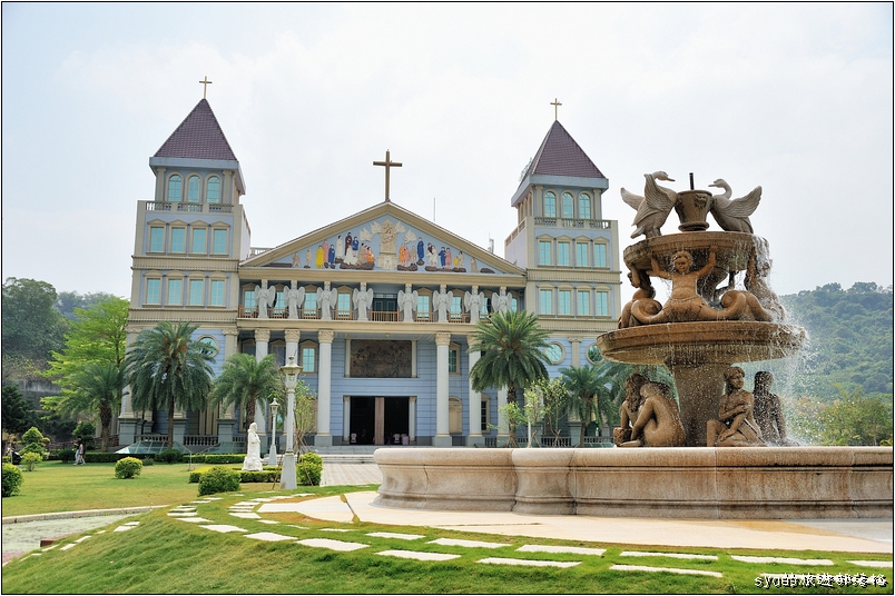 【台中】金陵山宗教藝術園區 | 至善園、白陽聖廟(一貫道祖師紀念館)、圓滿教堂