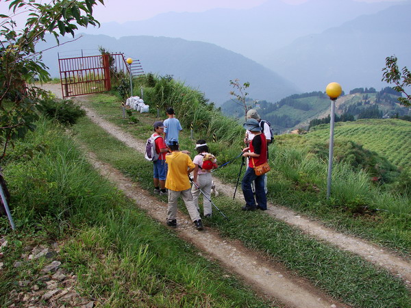 北縣最高峰。塔曼山攻頂