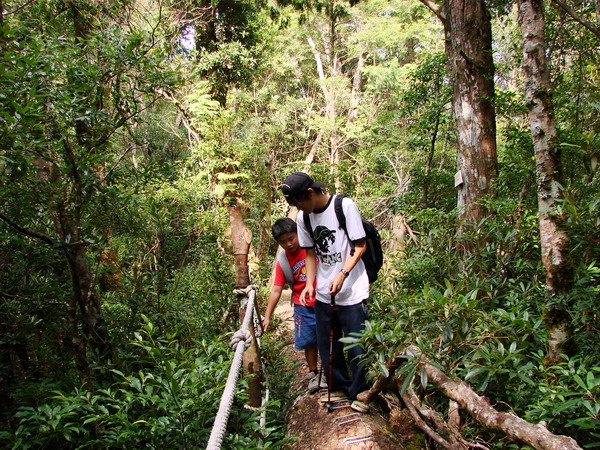 北縣最高峰。塔曼山攻頂